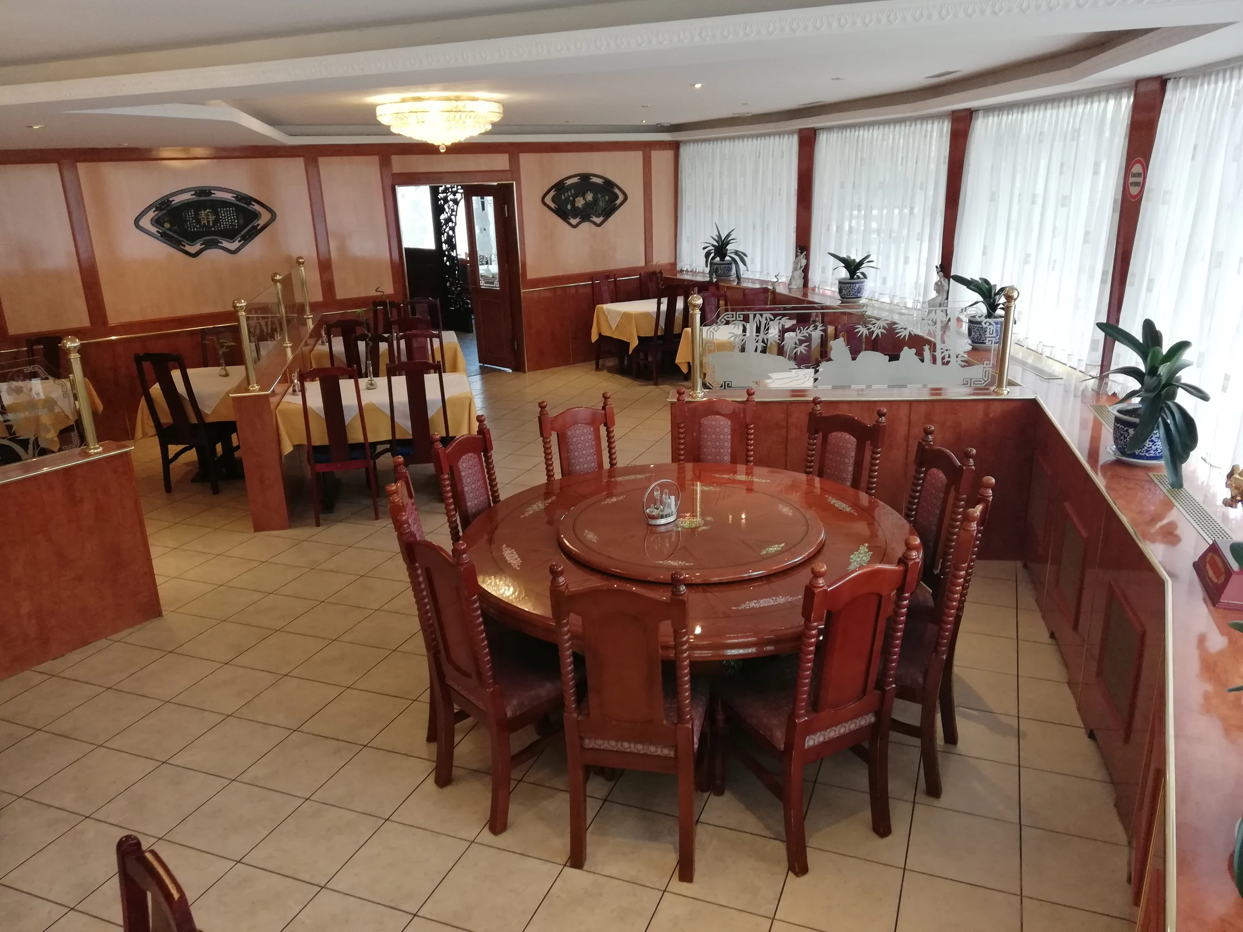 Speisesaal im Yong Hao Restaurant Innsbruck